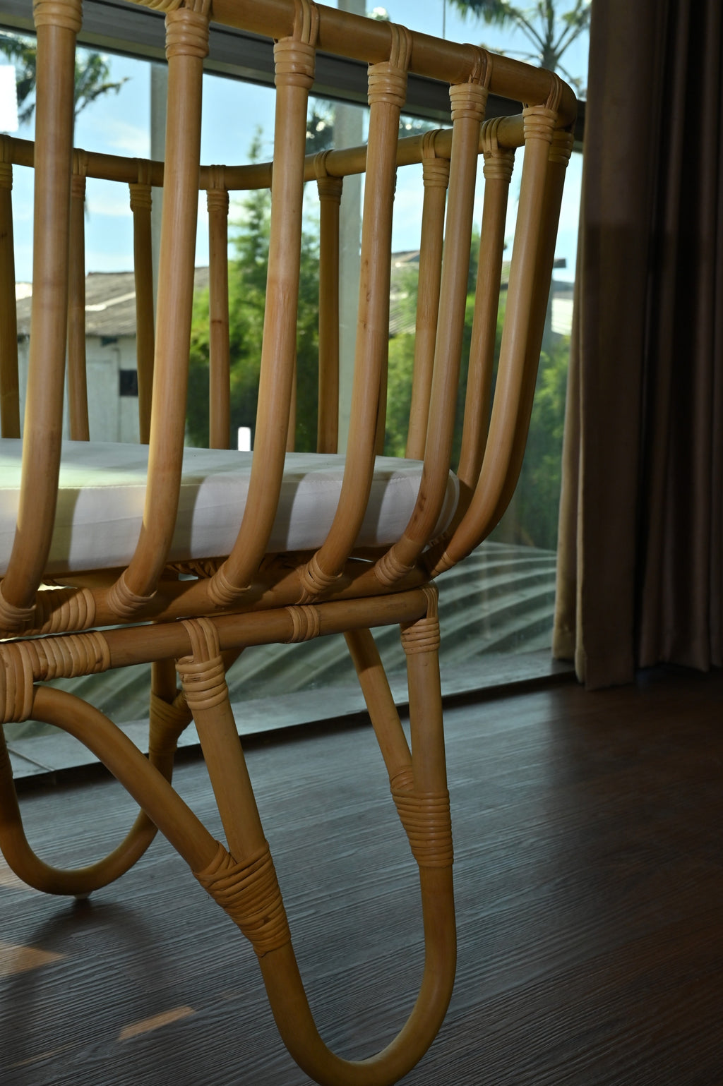 Lola Handcrafted rattan bassinet + Mattress