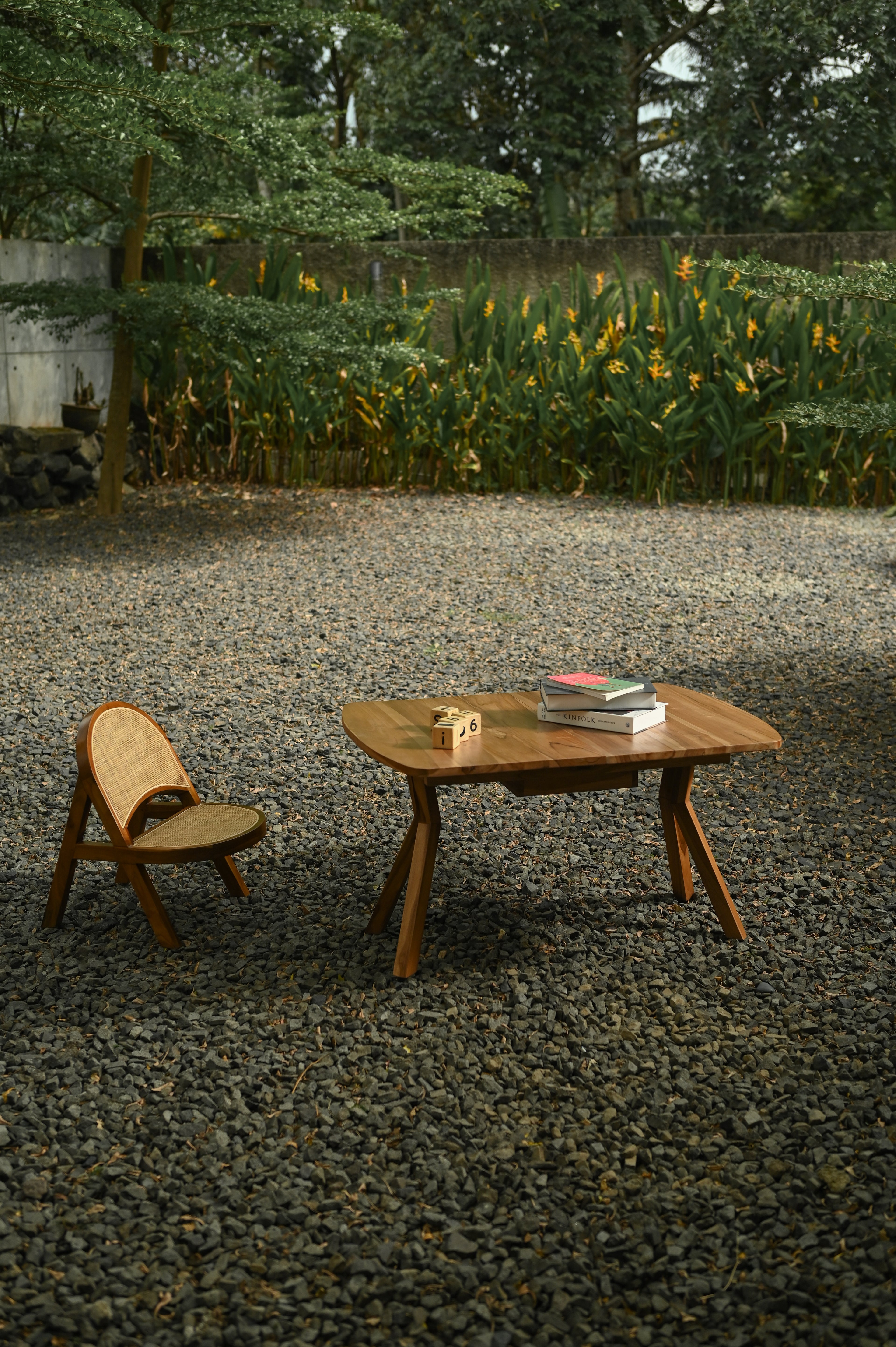 Lola kids table with storage